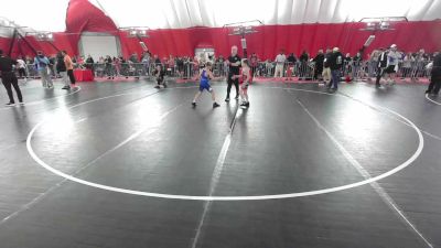 84 lbs Champ. Round 3 - Gunnar Roffers, Aviators vs Liam Daudt, Mn Elite