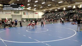 157 lbs Quarterfinal - Ben Walsh, SBL Warriors vs Jack Goodwin, Mile High Wrestling Club