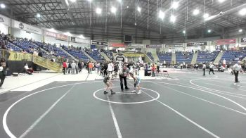61 lbs 2nd Place - Nico Lopez, Black Fox Wrestling Academy vs Colt Thompson, Western Nebraska Elite