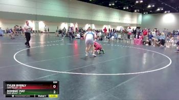 220 lbs Round 4 (16 Team) - Tyler Byerly, Cow Valley vs Dominic May, Ohio Devils