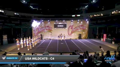 USA Wildcats - C4 [2022 L4 - U18 Coed] 2022 CCD Champion Cheer and Dance Grand Nationals