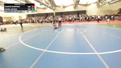 47-T lbs Consi Of 8 #1 - Karson Burnham, Sharkstyle vs DANIEL DeTore, Bayport-Blue Point