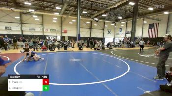 88 lbs Semifinal - Elizabeth Riolo, Illinois Valley YW vs Lanaia Selig, Mat Demon WC