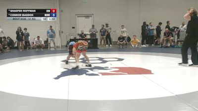 51 kg Champ. Rd Of 16 - Shaefer Hoffman, Steller Trained Wrestling vs Connor Maddox, Maurer Coughlin Wrestling Club