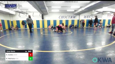 Consolation - Axton Eades, ARDMORE TAKEDOWN CLUB vs Nikita Mehtala, Redskins Wrestling Club