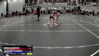 84 lbs Placement (4 Team) - Sydney Daxberger, MGW Lost Souls vs Oleksandra Scherban, RaZor GWC