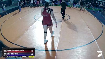 180 lbs Round 3 - EliAnna Santos-Banks, Utah vs Tierney Prather, Idaho