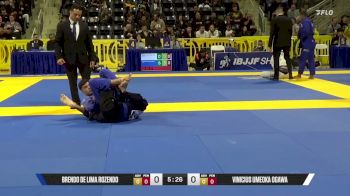 Brendo De Lima Rozendo vs Vinicius Umeoka Ogawa 2026 World Jiu-Jitsu IBJJF Championship