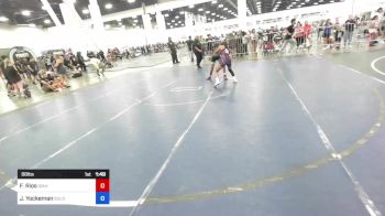 88 lbs Rr Rnd 2 - Faith Rios, Idaho Gold vs Justejah Yockeman, Golden Back MRTC