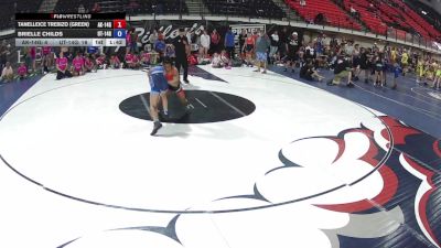 106 lbs Tanelleice Trebizo (Green), Alaska 14U Girls vs Brielle Childs, Utah 14U Girls
