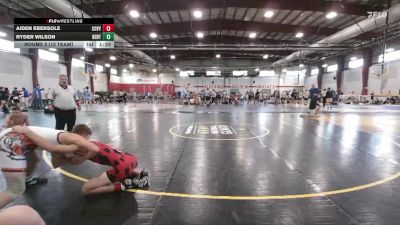 141 lbs Round 3 (12 Team) - Ryder Wilson, Benton vs Aiden Ebersole, Cow Valley