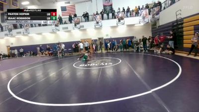 77 lbs Cons. Round 2 - Paxton Hopkin, Lander Middle School vs Isaac Robinson, Lander Middle School