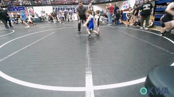 37 lbs Consi Of 4 - Hunter Rangel, HBT Grapplers vs Leland Newman, Little Axe Takedown Club