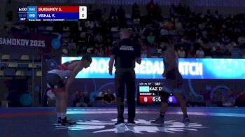 97 kg Final 3-5 - Samir Dursunov, Kazakhstan vs Vishal Vishal, India