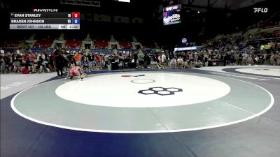 138 lbs Champ. Rd Of 128 - Evan Stanley, IN vs Braden Johnson, WI