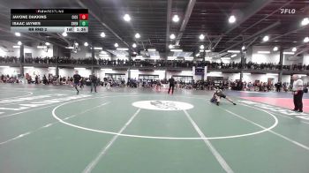 132Yellow lbs Rr Rnd 2 - Javone Dakkins, Cicero-North Syracuse vs Isaac Jaynes, Shenendehowa
