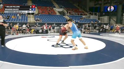 215 lbs Champ. Rd Of 32 - Kellen Fellure, Indiana vs Braeden Maxey, Minnesota