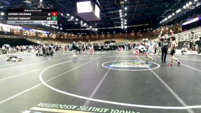 92/97 Quarterfinal - Jayden Coleman, Well Trained vs Cutler Trenary, Beebe Trained Wrestling