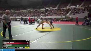 D1-215 lbs Cons. Semi - Hunter Wells, Liberty vs Jake Dillon, Pinnacle