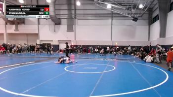 80 lbs Quarterfinal - Nathaniel Heard, Texas Select Wrestling vs Evan Noriega, Cornerstone Warriors Wrestling Club