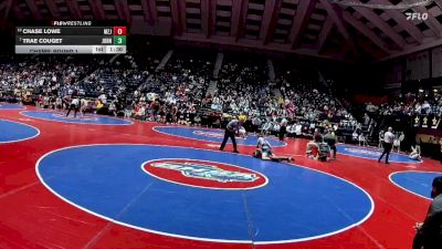 3A-138 lbs Champ. Round 1 - Trae Couget, Johnson vs Chase Lowe, Mt Zion, Jonesboro