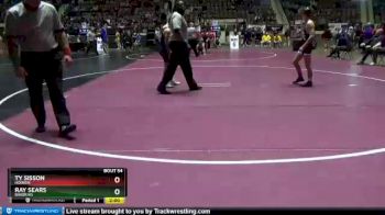 120 lbs Quarterfinal - Ty Sisson, Hoover vs Ray Sears, Baker HS