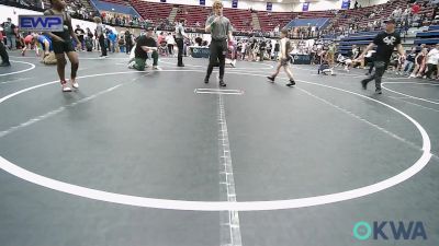 76 lbs Final - Jaxon Hines, Comanche Takedown Club vs Jerell Haynie Jr, D3 Wrestling Cluib