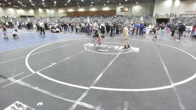 78 lbs 3rd Place - Davy Green, Gold Rush Wrestling vs Garrett Clark, Elk Grove Wr Acd