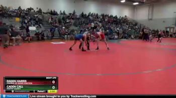 138 lbs Champ. Round 2 - Caden Call, Moffat County vs Dagen Harris, Central Of Grand Junction