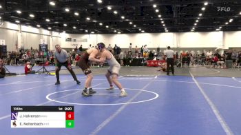 184 lbs C Of 8 #1 - Jon Halverson, Northwestern vs Eddie Neitenbach, Wyoming