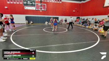 138 lbs Round 3 (6 Team) - Madison Freeland, Kansas Gold vs Sophia Rodriguez, BB Wrestling