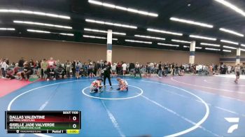 95-99 lbs Round 4 - Giselle Jade Valverde, NB Elite Wrestling Club vs Dallas Valentine, Rio Vista Wrestling