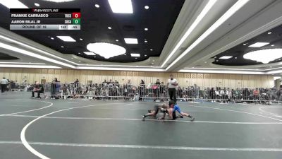 54 lbs Round Of 16 - Frankie Carrasco, Tucson Cyclones vs Aaron Bilal Jr, Socal Grappling
