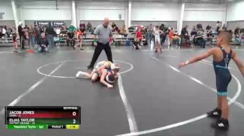 72 lbs Semis (4 Team) - Jacob Jones, SMWC vs Elias Taylor, Daytrip Orange