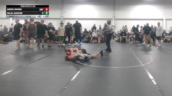 120 lbs Placement (4 Team) - Aiden Swink, 84 Athletes vs Jalal Naghib, Fighting Irish