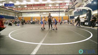 90 lbs Rr Rnd 1 - Blakely Harak, Hennessey Takedown Club vs Weston Harris, Smith Wrestling Academy