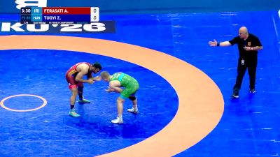 80 kg Final 1-2 - Amirali Mohammad Ferasati, Iran vs Zeteny Tugyi, Hungary