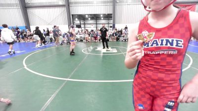 43 kg Rr Rnd 2 - Abigail Grady, New England Trappers West vs Brooklyn Henry, PA West Black