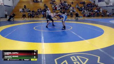 182 lbs Quarterfinal - Thomas Arand, Port Angles vs Gabriel Happli, Olympic