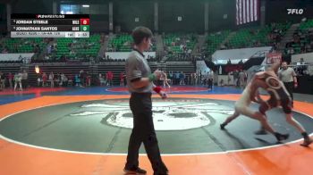 1A-4A 126 Quarterfinal - Johnathan Santos, Alexandria HS vs Jordan Steele, Wilson