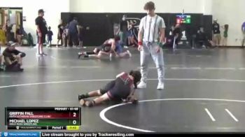 61 lbs Round 3 - Michael Lopez, Gold Rush Wrestling vs Griffin Fall, Faith Lutheran Wrestling Club/