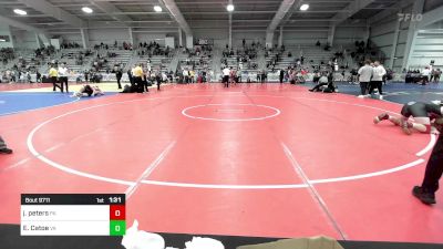 285 lbs 7th Place - Jack Peters, PA vs Elan Catoe, VA
