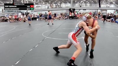 100 lbs Round 4 (8 Team) - Toby Bernash, U2 Brawler Elite vs Jaxon Zapatocky, Mat Assassins Grey