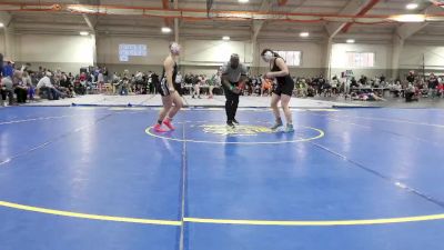 155 lbs Champ. Round 2 - Sammy Fritzsche, Lakota East High School vs Abbie Miller, Springfield