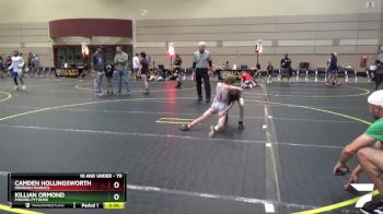 70 lbs Cons. Round 1 - Camden Hollingsworth, Meridian Maniacs vs Killian Ormond, Pinning Pythons