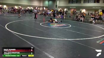 106 lbs Round 2 (6 Team) - Malachi Stratton, Delaware vs Riley Sumner, STL Black