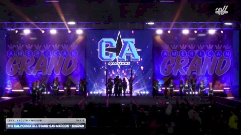 The California All Stars-San Marcos - Shazam [2025 L1 Youth - Medium Day 2] 2025 The American Grand Grand Nationals