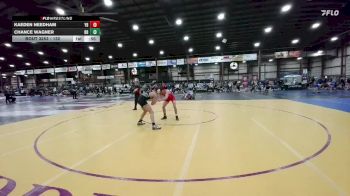 132 lbs Cons. Round 3 - Chance Wagner, Badlands Brawlers vs Kaeden Needham, Yankton Bucks