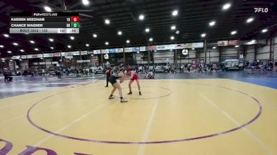 132 lbs Cons. Round 3 - Chance Wagner, Badlands Brawlers vs Kaeden Needham, Yankton Bucks