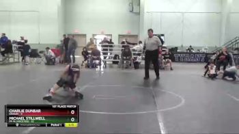 84 lbs Finals (2 Team) - Charlie Dunbar, Kraken vs Michael Stillwell, PA Alliance Red